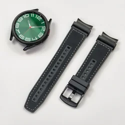 Seamless Leather Watch Strap - Premium Design for Watch 6 4 Classic (723BW)