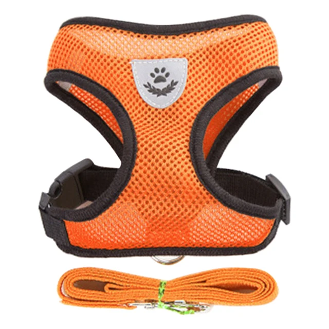 Adjustable Pet Harness and Leash Set 5