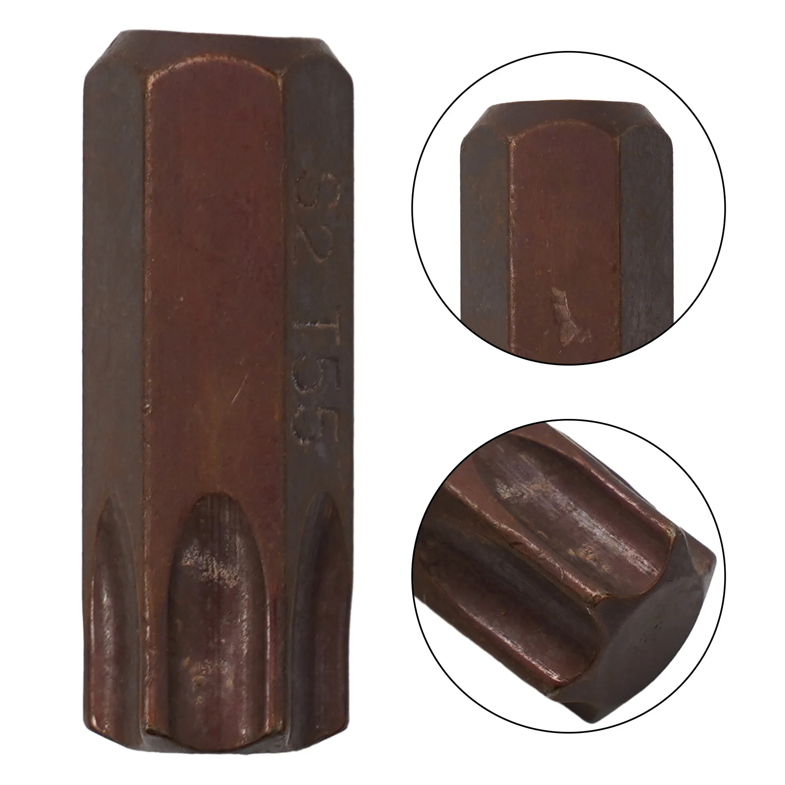 1pc 3/8 "Antriebs legierung Torx-Sockel Schrauben dreher Bits t15 t20 t30 t40 t45 t50 t55 t60 lang 49mm einfach zu installieren, einfach zu bedienen – Detail 8
