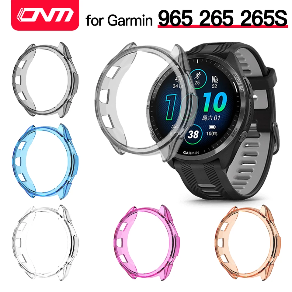 Garmin foreruner 965 265 265sの保護ケース,保護カバー,Tpu