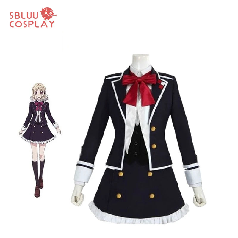 Muslimex Diabolik Lovers Yui Komori Costume Cosplay Custom Made Halloween Party Outfit
