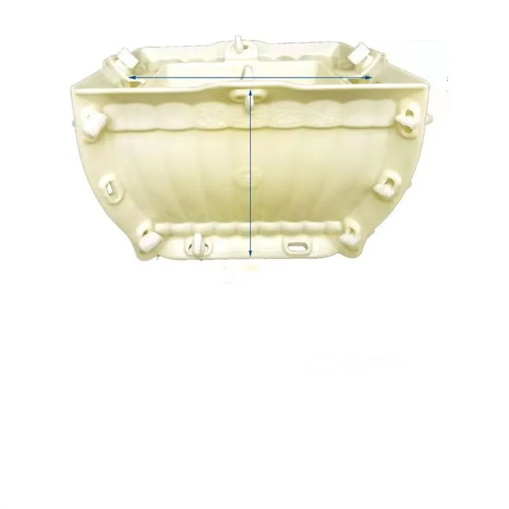 Concrete Molds Plastic Bonsai Abrasives Rectangular Flower Pot Mould Cement Thickened King Oval Rectangular
