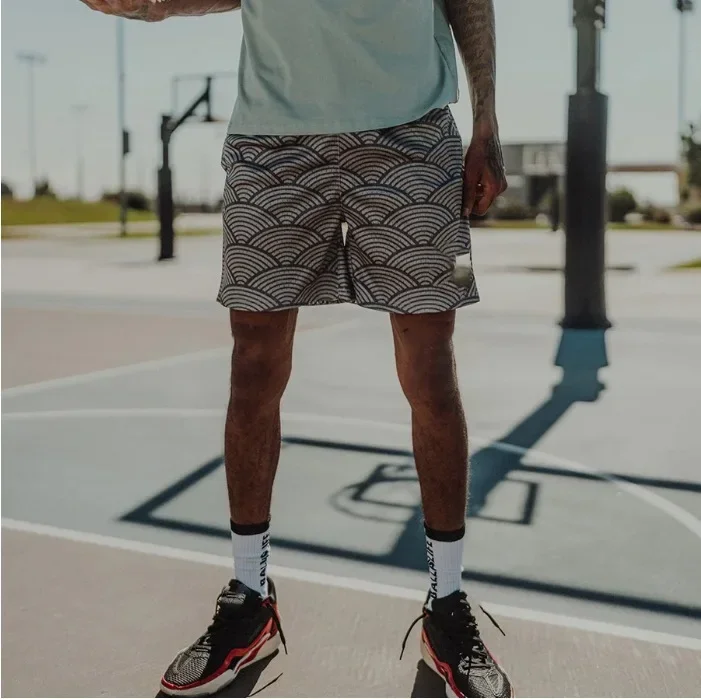 Loose Basketball Shorts Quick Dry Summer Casual Beach American Sporty Brand Women's Style Streetwear High Waist Shorts