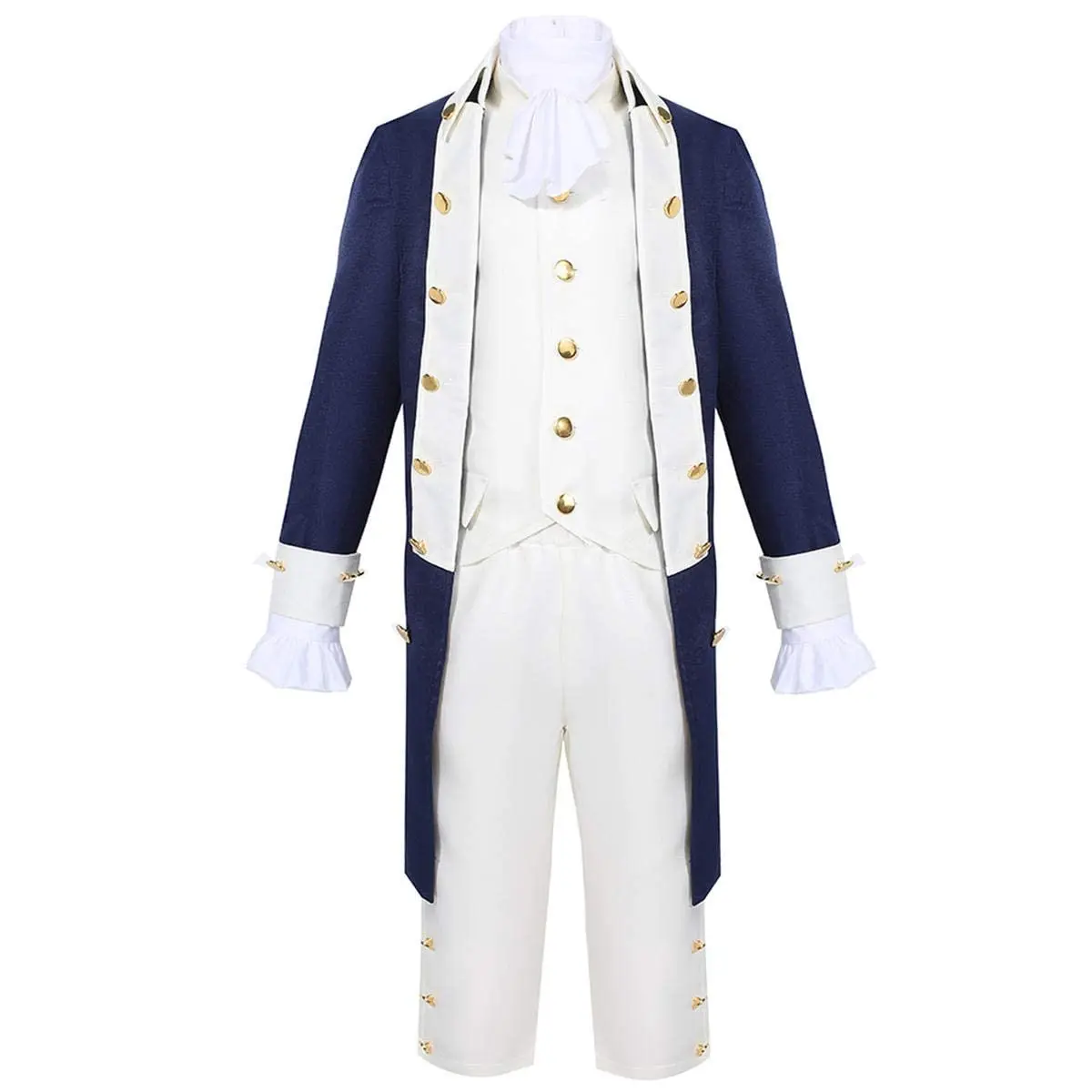 Donna Uomo Hamilton Costume Alexander Hamilton Vintage Tailcoat Uniforme Formale Per Adulti
