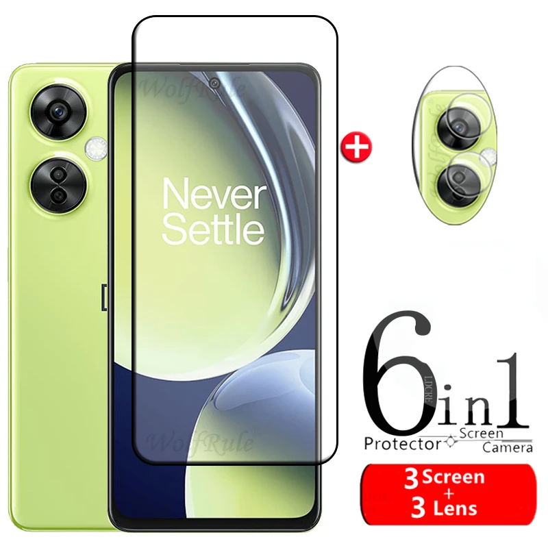 4-In-1 Per Oneplus Nord Ce 3 Lite Glass Per Oneplus Nord Ce 3 Lite Glass 9H Screen Protector Oneplus Nord Ce 2 3 Lite Lens Glass