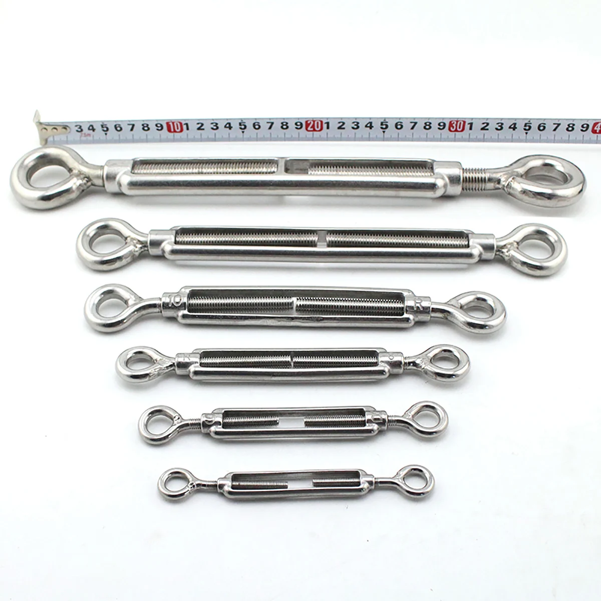 14 Set Tenditore In Acciaio Inox Per Ringhiera Cavo Da 3,2mm - Foto 6