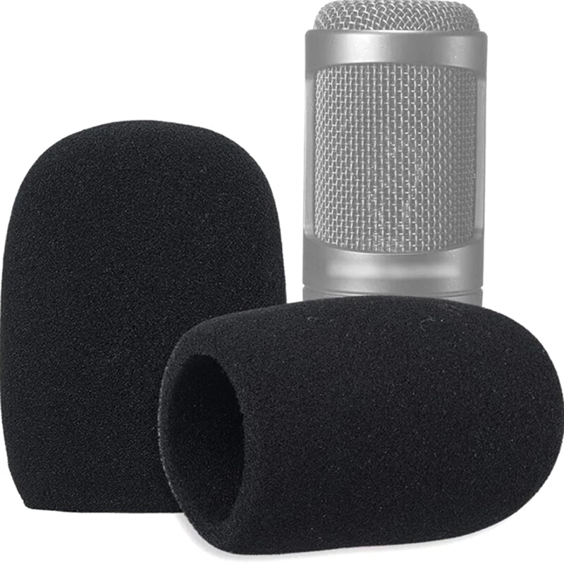 Microphone Pop Filter 1PC AT Mic Windscreen Cover Windproof Foam for Audio Technica ATR2500 AT2035 AT2050 AT4040 Microphone Windshield