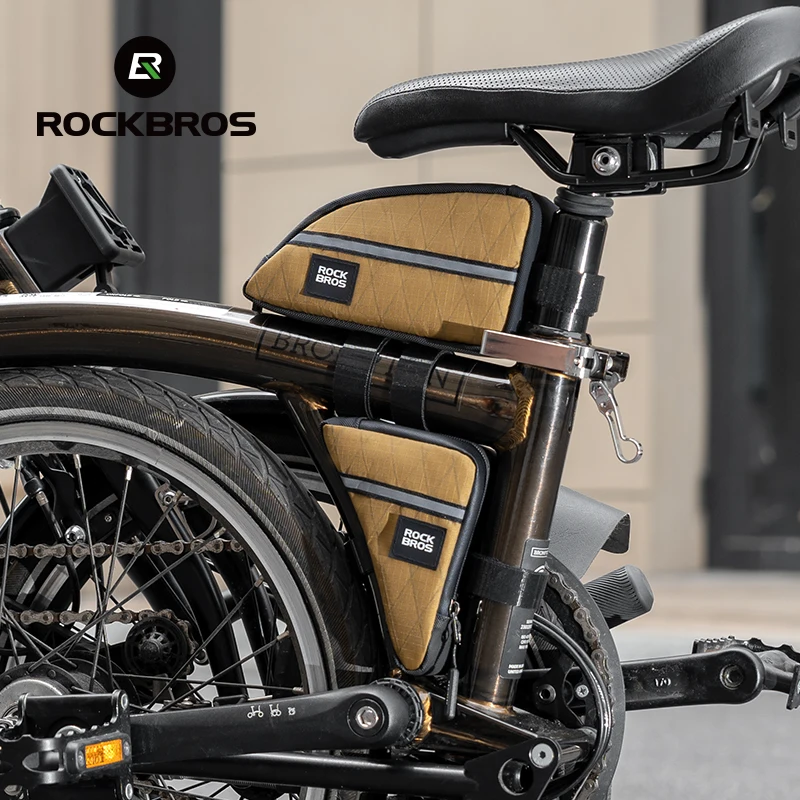 Sacoche de guidon ROCKBROS pour vélo pliant, 1,8 L, rangement