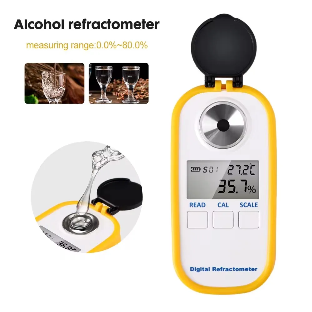 Digital Refractometer for Spirit Alcohol