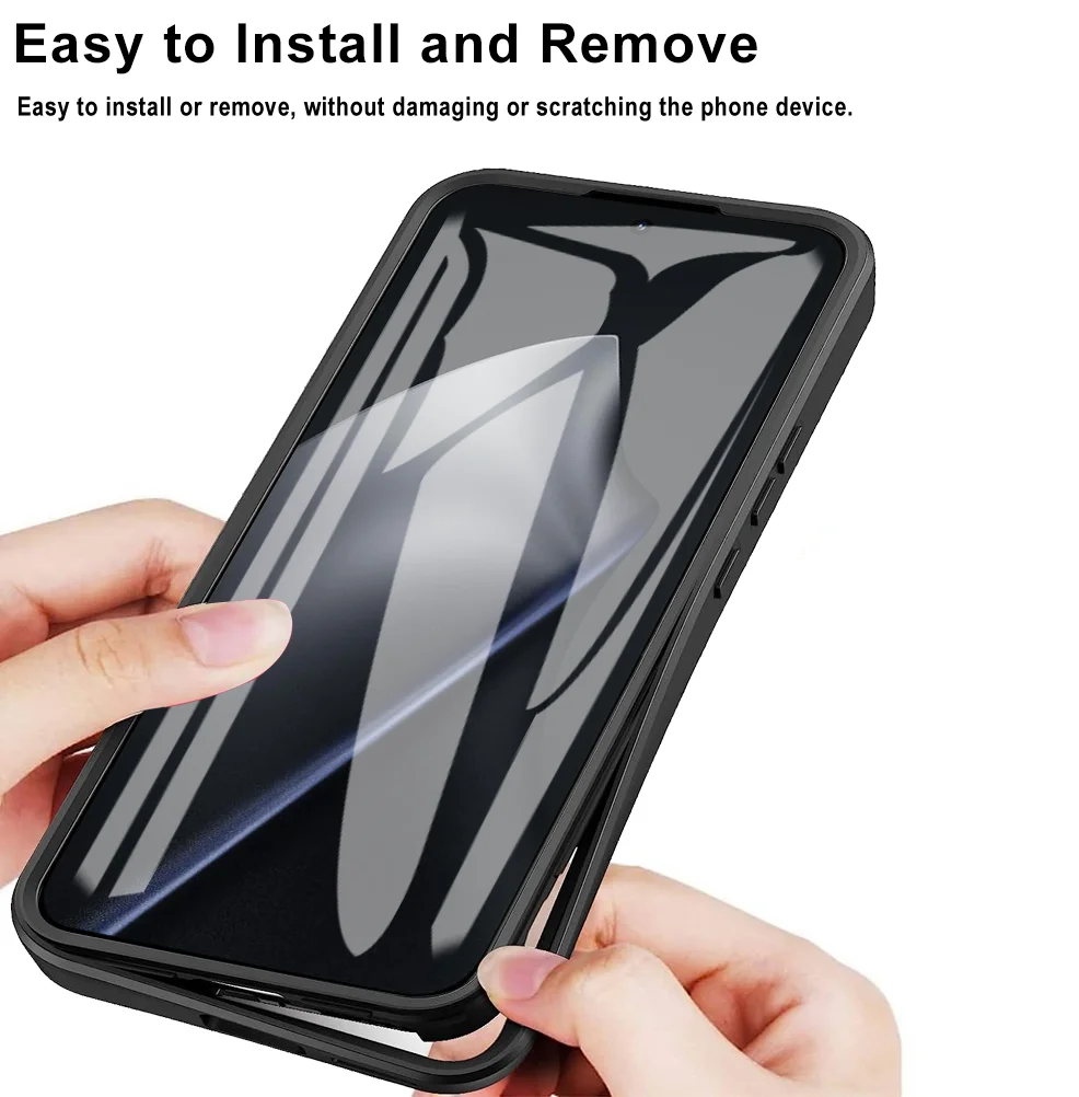 Xiaomi 15T Pro 5G Full Protection 360° Double-Sided Case with Screen Protector Cover