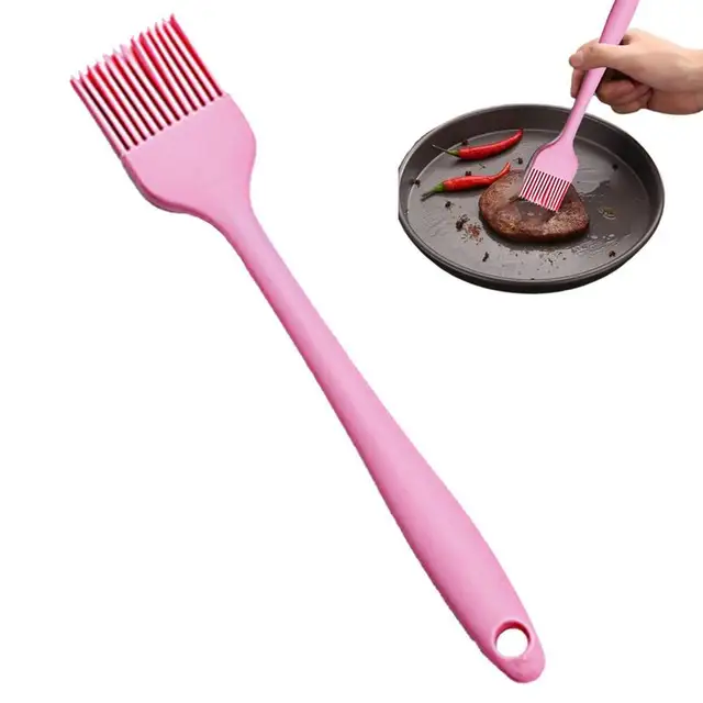 Szilikon Basting Tészta Kefe Magas Hőálló Kefék Sütéséhez A Grill Sütéshez