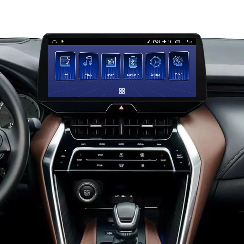 

Wireless Carplay Android 13 For TOYOTA Harrier 2021+ Car GPS Navigation Stereo Headunit Multimedia Player Auto DSP IPS Screen