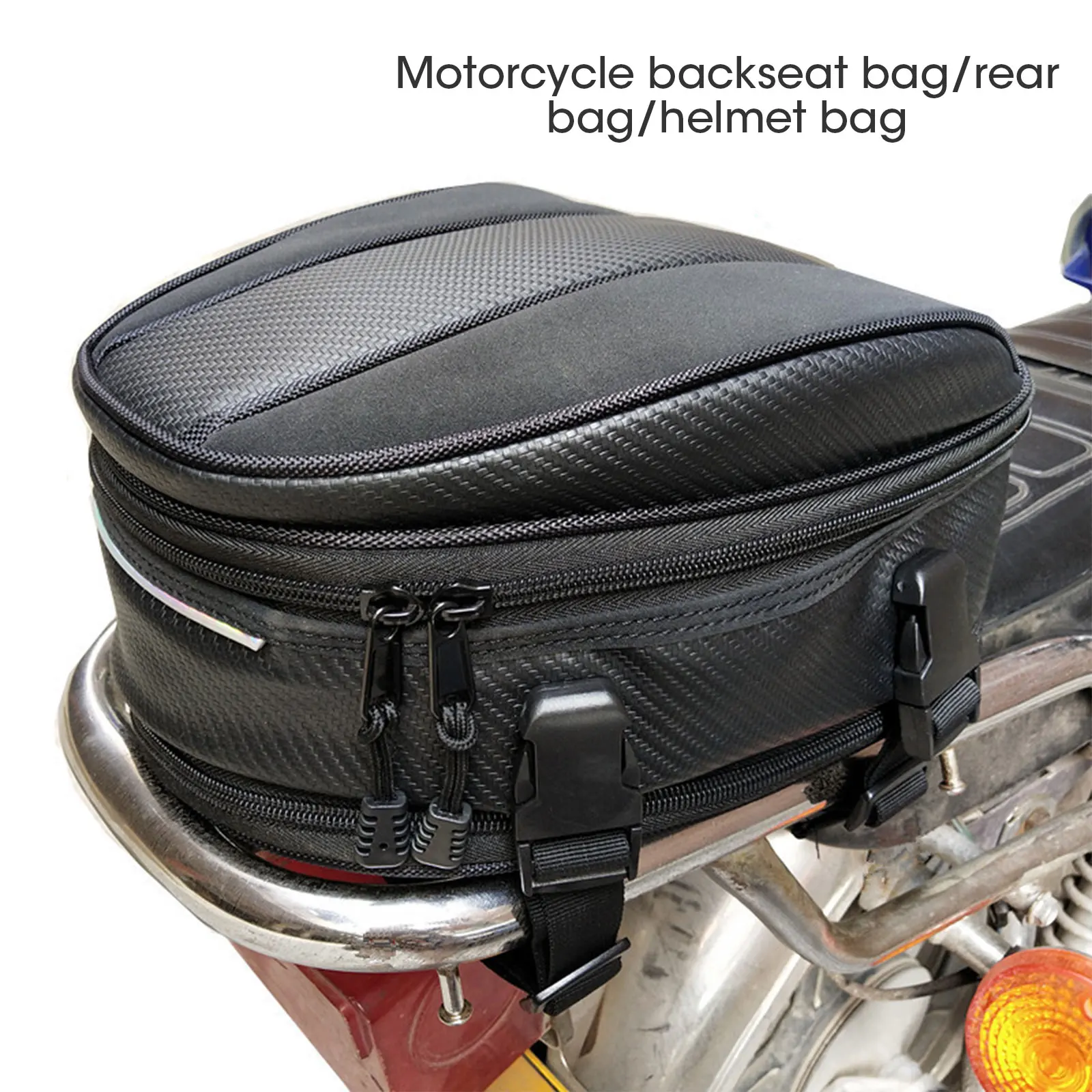 Motorcycle Rear Seat Trunk Bag Compressible Portable Inner Liner Pads Protector Back Bag Lining For Shad