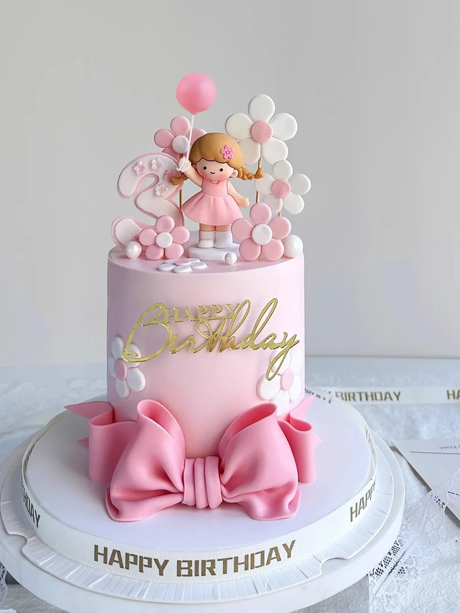 Cake Baby Girl 1st Birthday Dress Uk New Princess Cake Toppers