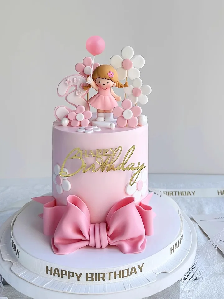Happy Birthday Cakes For Girls Princess Theme Girls Birthday Cake — free download