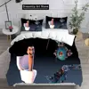 3D Print Fashion Game Skibidi Toilet Arale Bedding Set Boys Girls Twin Queen Full Size Duvet Cover Pillowcase Bed Adult Bedroom 3