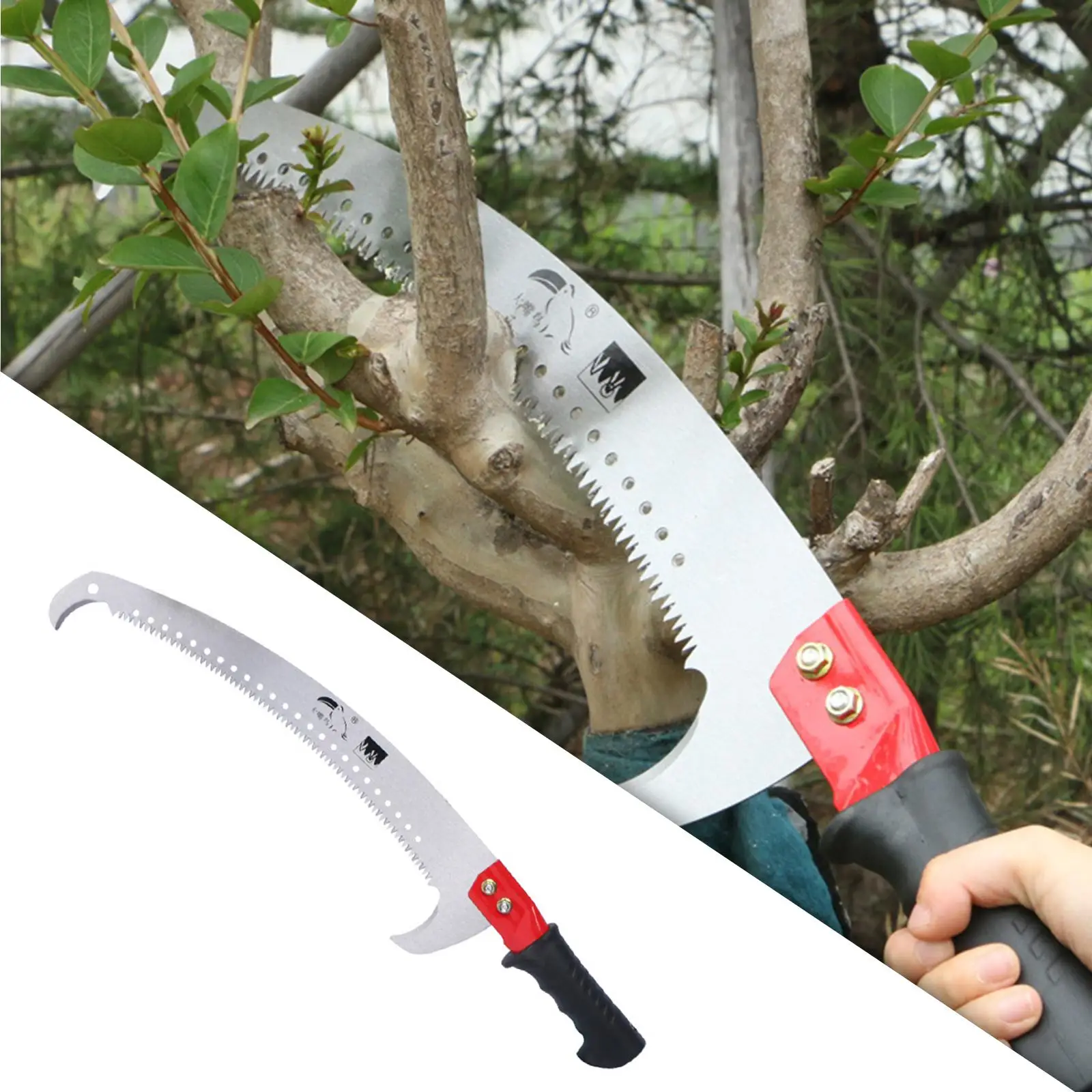 Three-Sided Grinding Non Tool Steel Ergonomically Garden Pruning Saw