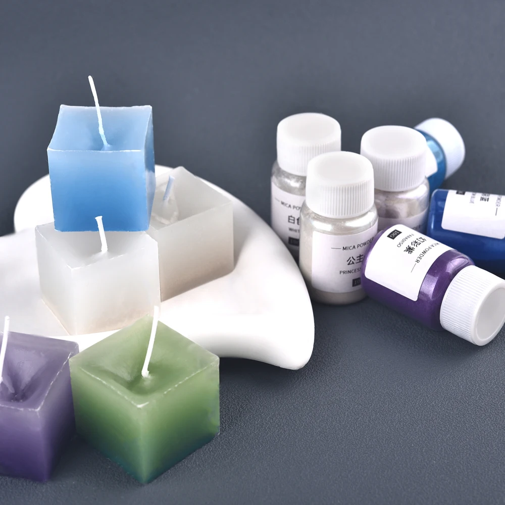 Description Picture 6 of item10g Candle Wax Powder Colorant Pearl Powder Resin Pigment Filler Candle Dye Mineral Powder DIY Soap Dyes Candle Making Supplies