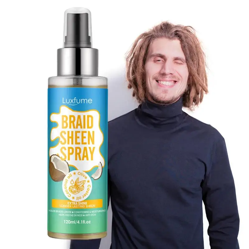 

Styling Spray For Braiders 120ml Extra Hold Braid Twist Spray Hair Styling Spray For Braiders Control Edge & Frizz Hair Moisturi