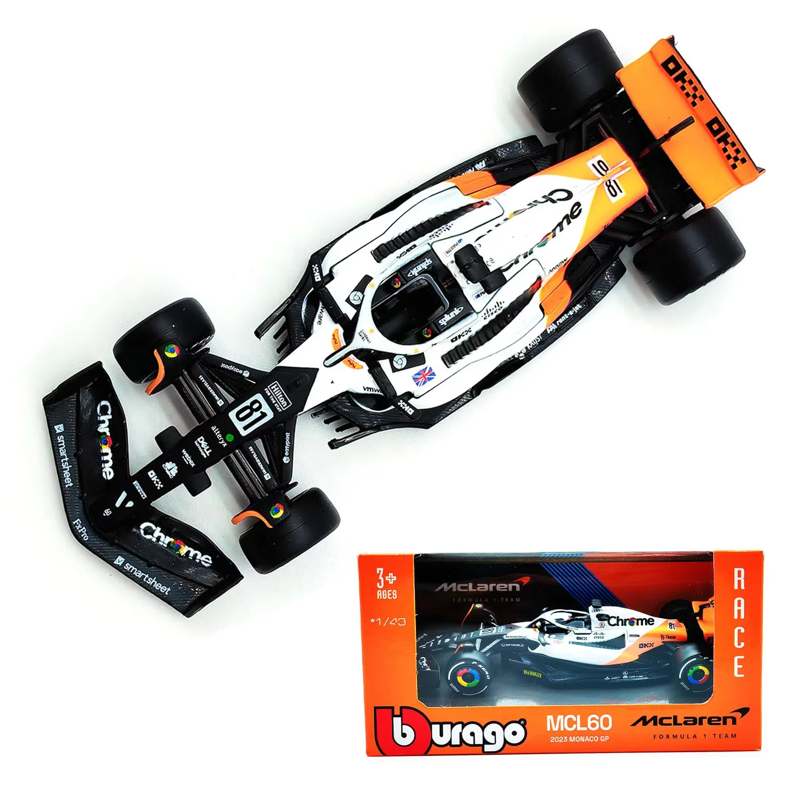 Bburago 1:43 Formula Racing Diecast Alloy Model Car