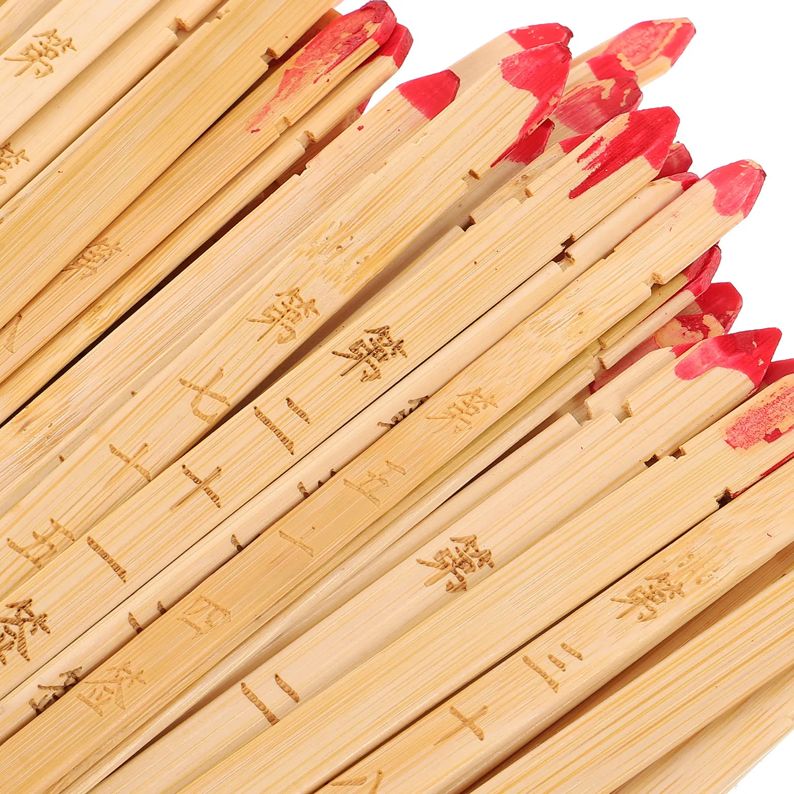 1세트 포춘 스틱 키트, 대나무 스틱, 컵, 책, 불교 점술 도구, 부드럽고 거친 모서리 없음, 친구, 가족, 사원에서 사용하기 좋은 즐거움을 선사합니다