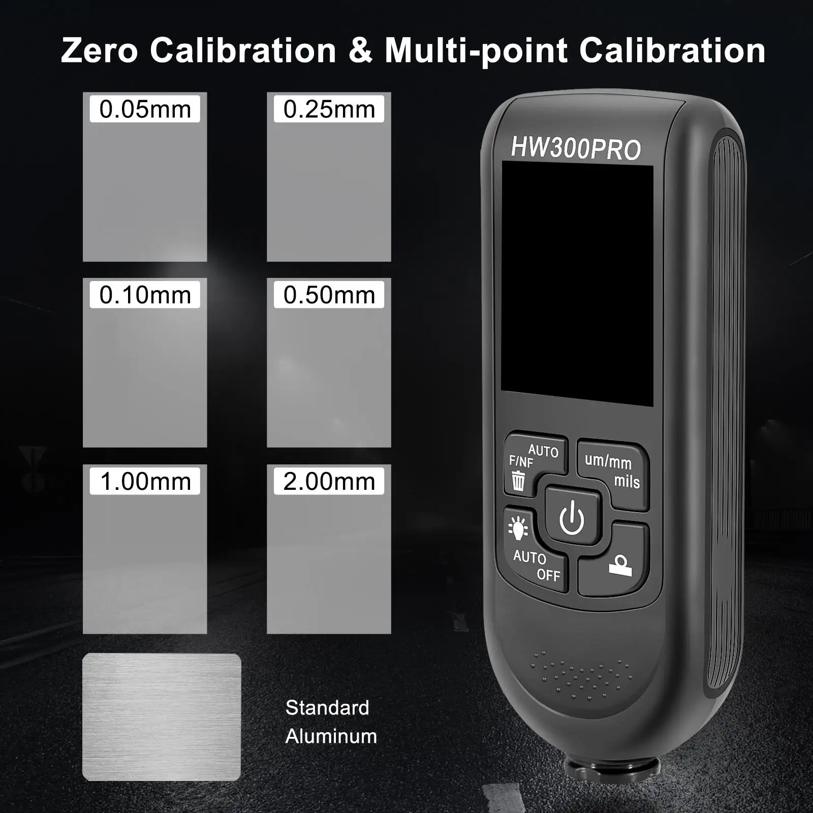 Coating Thickness Gauge Car Coating Thickness Measurement Auto Power Off 2