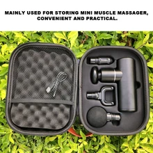 

EVA Mini Muscle Massager Storage Bag Shockproof Portable Massage Device Case Box Body Massage Tool Box Portable Fascia Gun Box