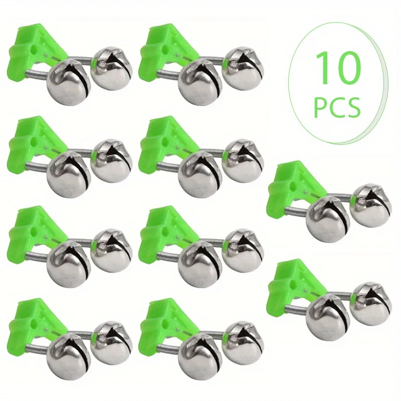Fishing Pole Bells - Clip-On Alert Bells For Rod Tips (5 To 50 Pieces)