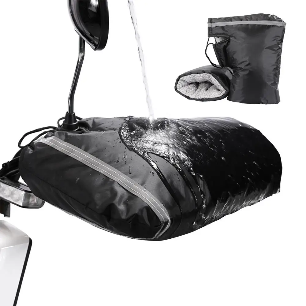 Handlebar muffs adjustable strap universal fit snowmobile
