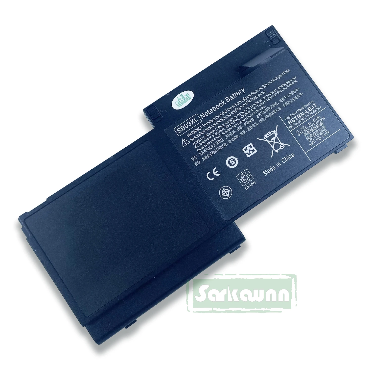 Sarkawnncl Preço Razoável 11.25v 46wh Sb03xl Bateria do Portátil para hp Elitebook 725 Series - Imagem 4