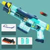 M1 Bread Machine Gun Toy Manual Launcher Soft Bullet Weapons Air Pneumatic Gun Shooting Model for Adults Boys Kid Birthday Gifts 2
