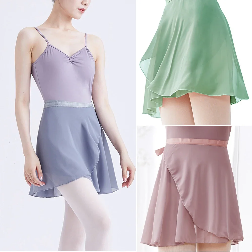 Ballet Tied Skirt Dance Tutu Ballerina Dance Class Costumes Gymnastics Leotard Dancewear cheerleader uniform