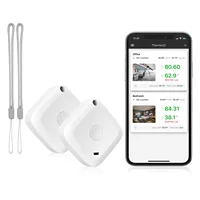 ORIA Wireless Thermometer Hygrometer Sensor Data Logger Digital C/F Indoor Outdoor Bluetooth Temperature Humidity Meter Alarm 1