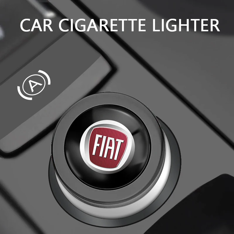 12VMetalUniversalAutoCarWindproofFlamelessCigaretteLighter