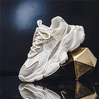 Chaussures décontractées polyvalentes à semelles épaisses, tendance printemps et automne, nouvelles chaussures de papa confortables pour les voyages en plein air des hommes 5