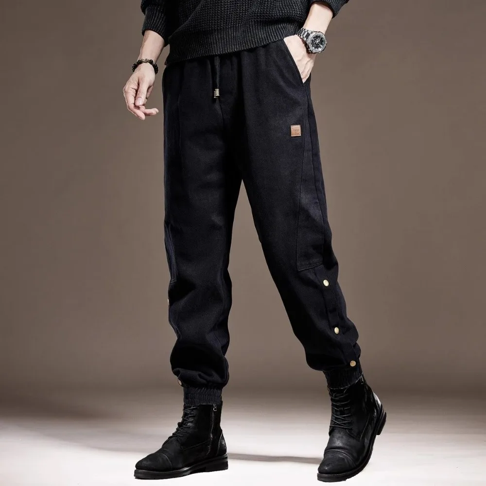 Thickened Cargo Men's Autumn and Winter Invisible Open Crotch Outdoor Sex Versatile Casual Pants High Street Trend Harlan Pant 4