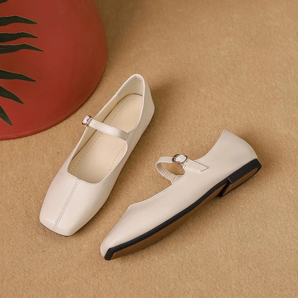 Dress Shoes Comfy Occasion Shoes Ballet Mary Jane Shoes Zero Drop Dress  Shoes Women Flat Shoes