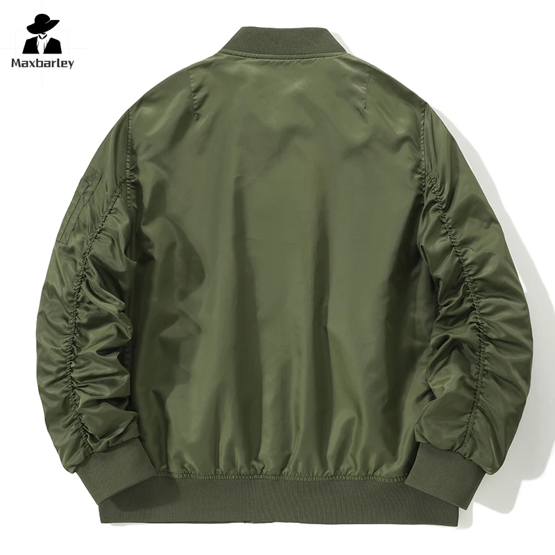 Outdoor Boxing Jacket Man Streetwear Baseball Uniform Style Fashion Coat 2024 Spring Windbreak Plus Size Climbing Cargo Jacket
