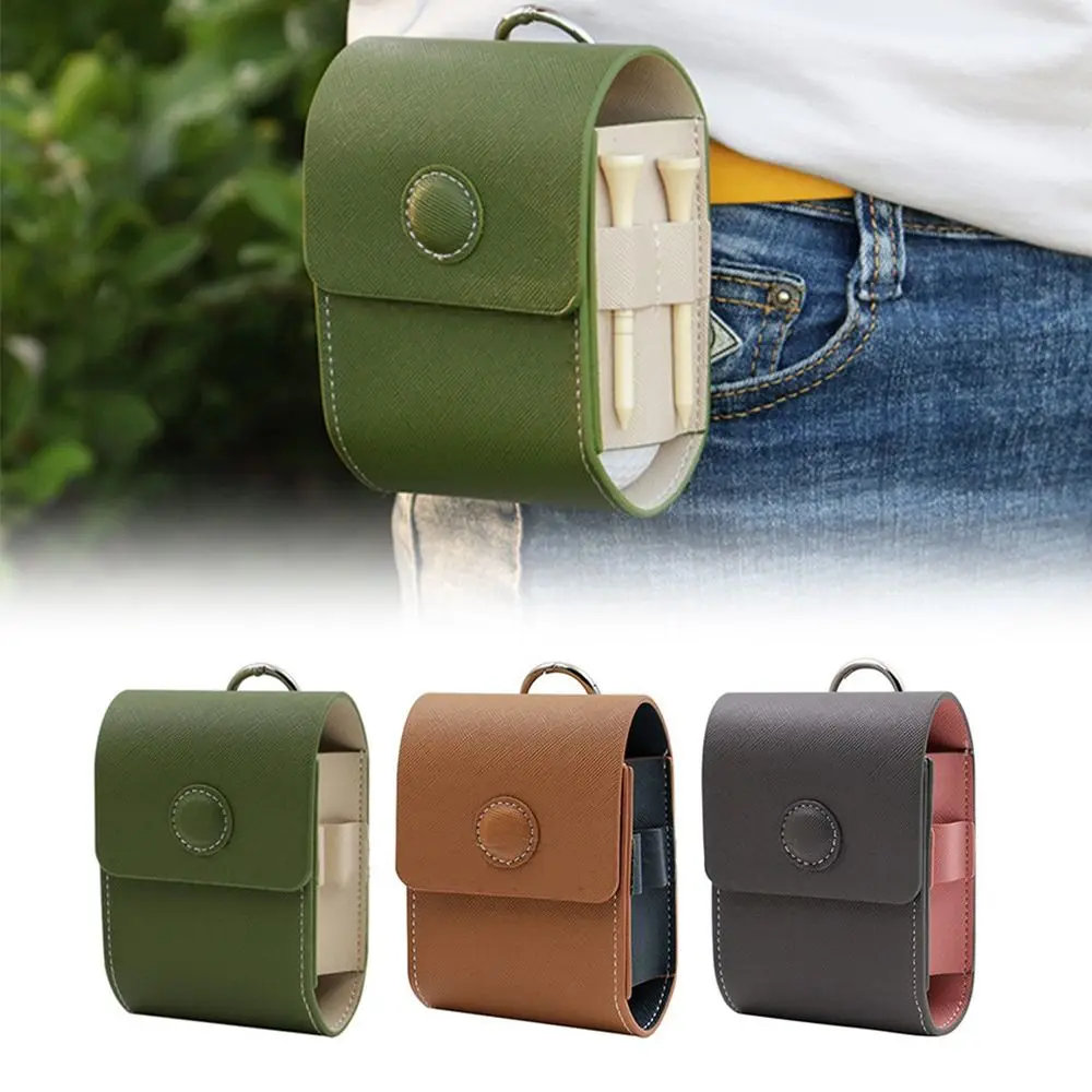 

Прочная полиуретановая Сумка для мячей для гольфа, Противоударная спортивная сумка для гольфа с дальномером, Женская водонепроницаемая поясная сумка для хранения