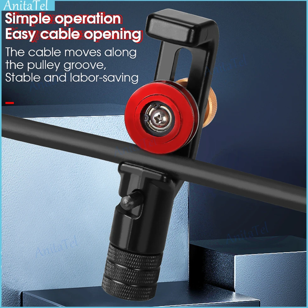 

ACS-2 8-28.6MM/4-10MM Armored Fiber Cable Slitter FTTH armored cable stripper cable sheath cutter Optical Fiber Stripper Kinfe