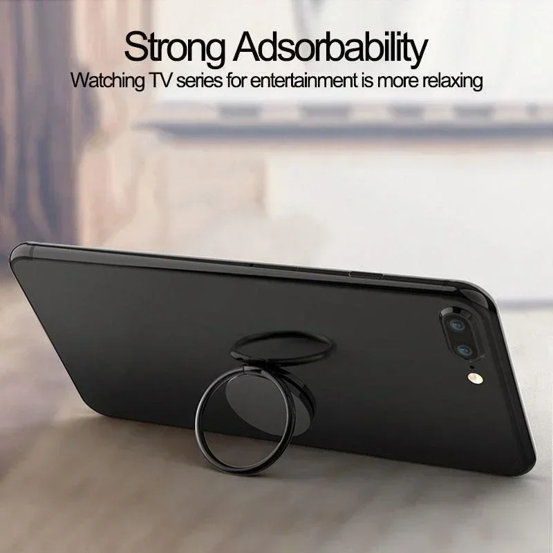 Rotable Mobile Phone Holder Stand  Phone Accessories Ring Holder - 2