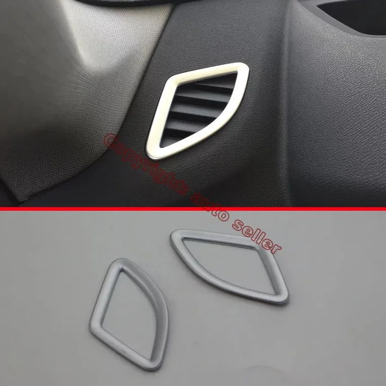 

ABS Pearl Chrome Inside Interior Air-Condition Vent Outlet Cover Trim For BMW F48 X1 2016 2017 Car Accessories Stickers