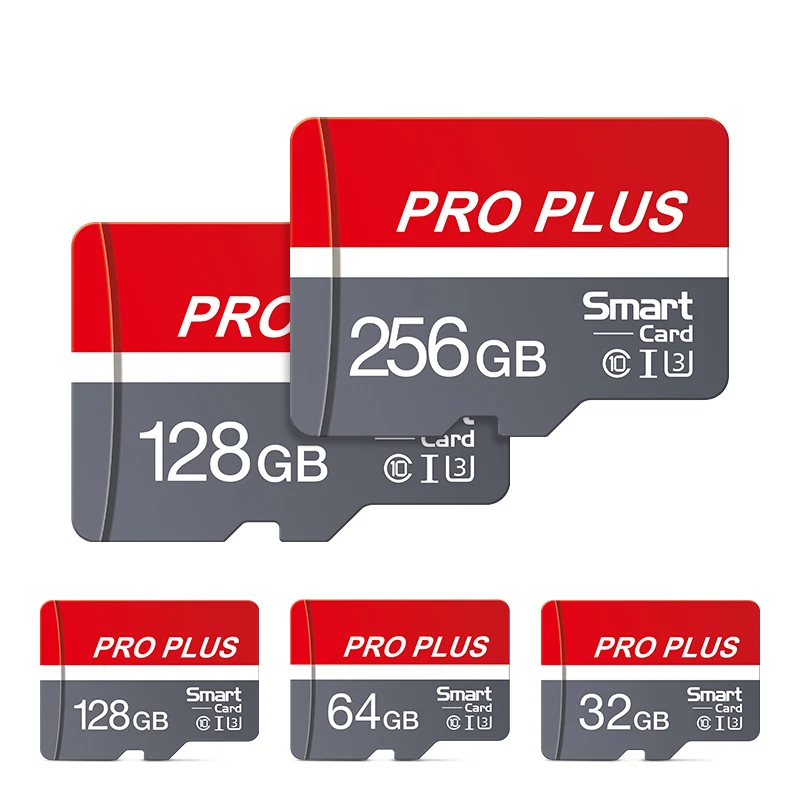  마이크로 SD 카드, 플래시 TF 카드, 메모리 카드, U3 메모리 카드, 무료 SD 어댑터, 256GB, 128GB, 64GB, 32GB, 16GB
