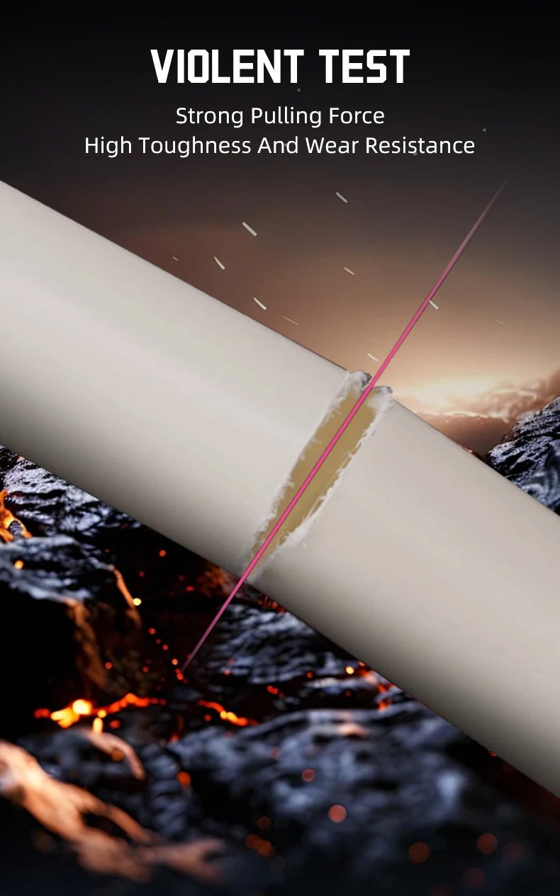 Neue RedBull X8 Geflochtene PE-Angelschnur 100/150/200M 0,6-6,0 Japanische Qualität Multifilament Angelschnur Hochfeste Stränge Hauptschnur – Detail 5