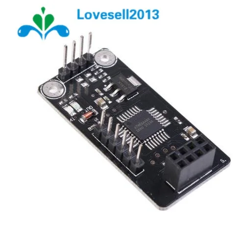 

ATMEGA48 + NRF24L01 + беспроводной защитный модуль SPI для интерфейса IIC I2C TWI