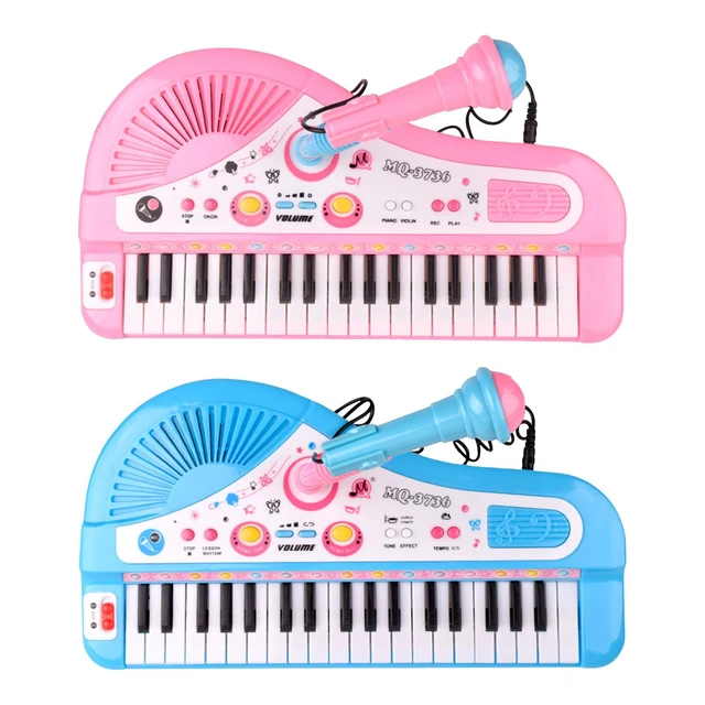 Jouets musicaux de piano électronique, pianos électroniques multifonctions  pour enfants, cadeaux d'anniversaire, 3 ans, 4 ans, 5 ans, 6 ans, 3 à 5 ans  - AliExpress