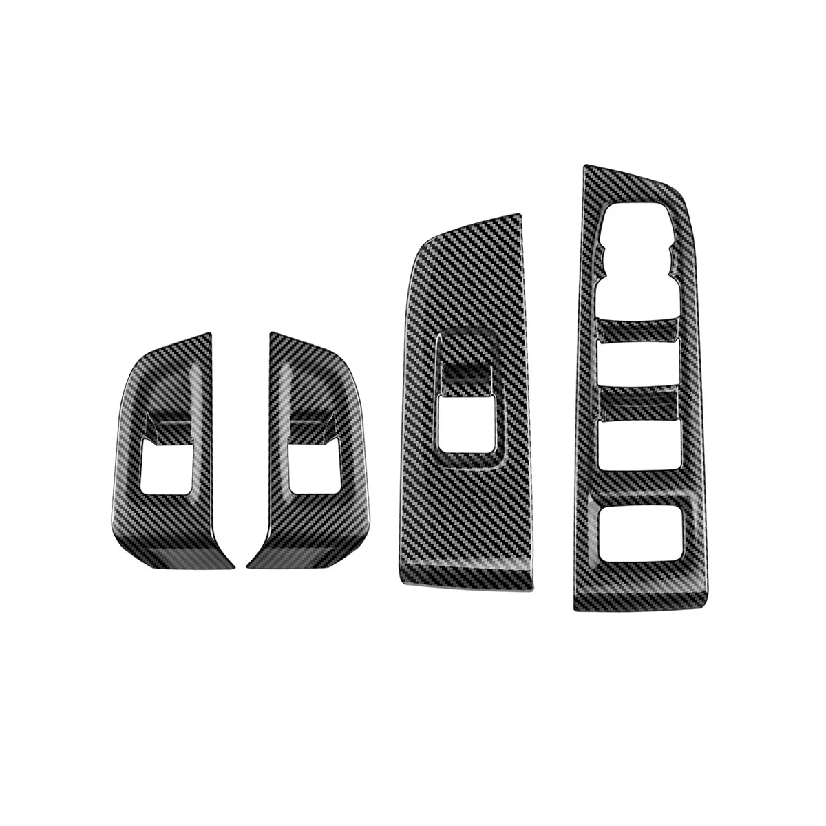 Copertura Pulsanti Finestre In Fibra Di Carbonio Per Nissan GT-R R35 (2008-2016)