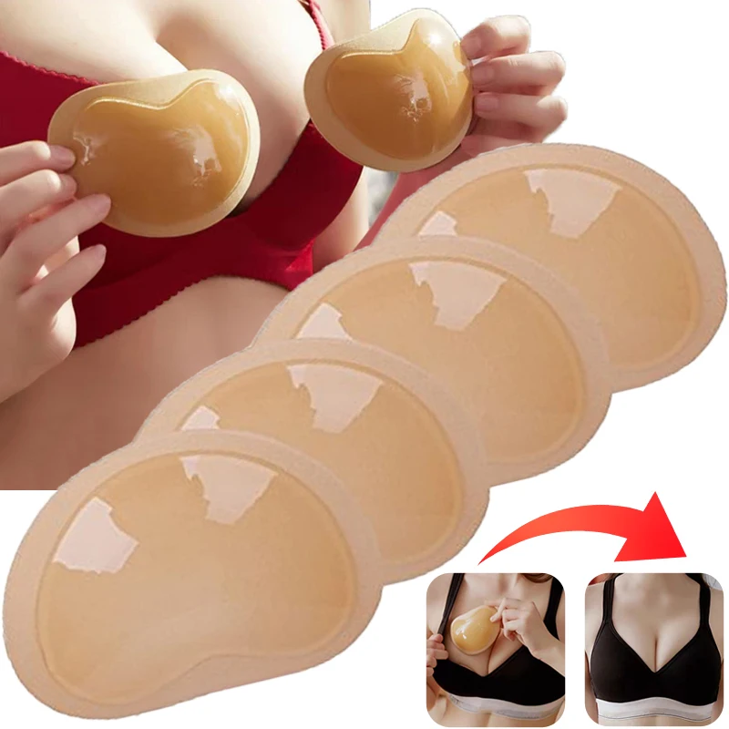 Sticky Bra Inserts Bra Filler Insert Breast Pads For Dress Sticky Bra  Inserts Bra Filler Insert Bra Inserts For Uneven Breasts - AliExpress