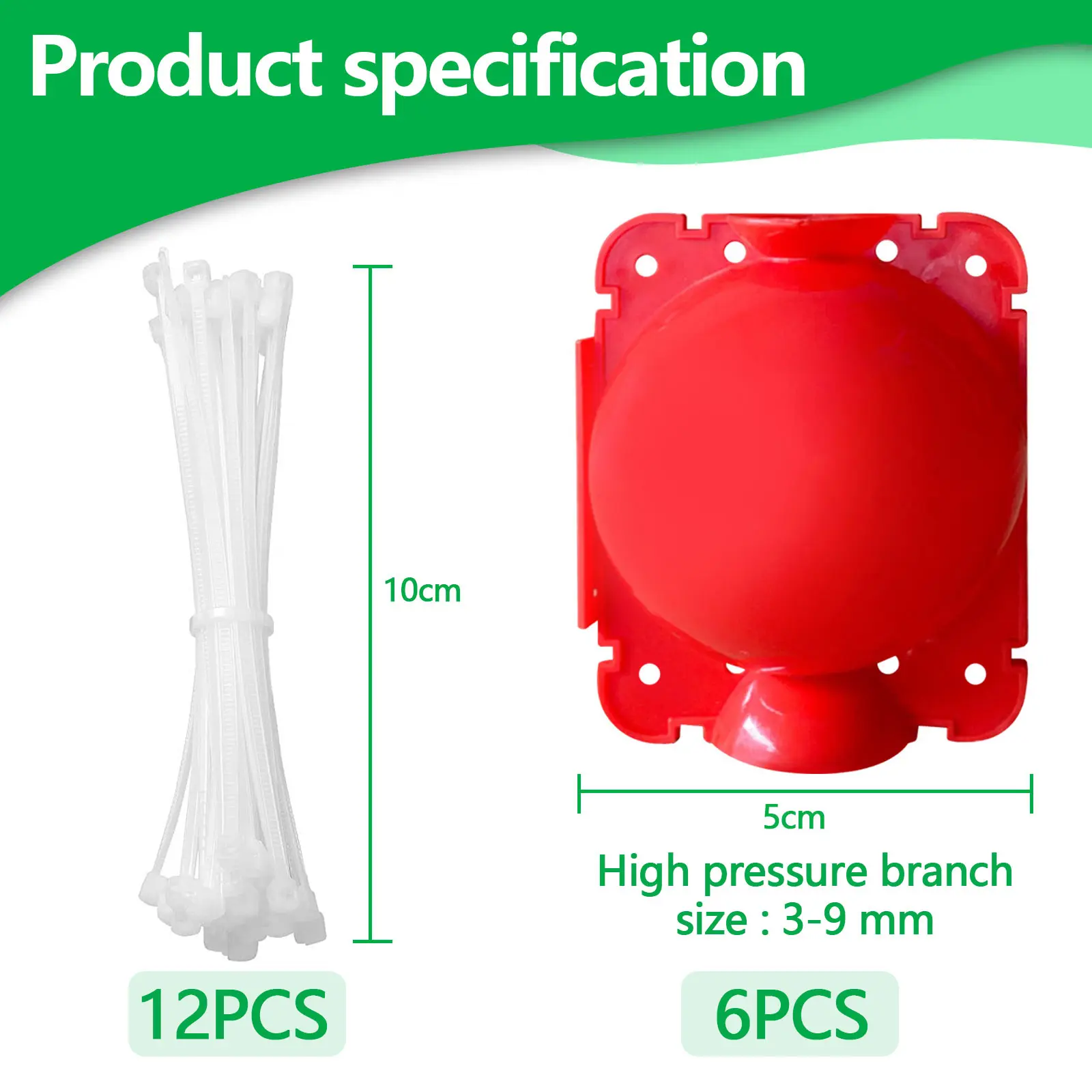 Plant Root Growing Box Ball Propagation Grafting Device Rooting High Pressure Box Breeding Reproduction Case with Ties 6Pcs plant rooting box plant rooting pot