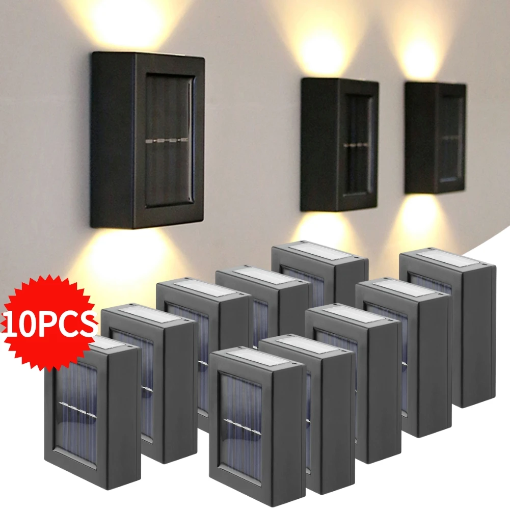 

Solar Power Light LED Solar Sensor Wall Mounted Lamp Waterproof Home Garden Yard Park Street Lighting Accessories